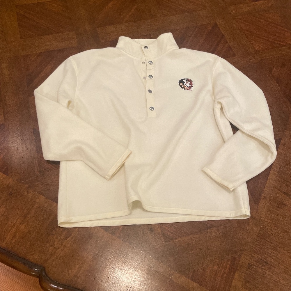 Rivalry threads 91 White FSU long sleeve. Size 4/6